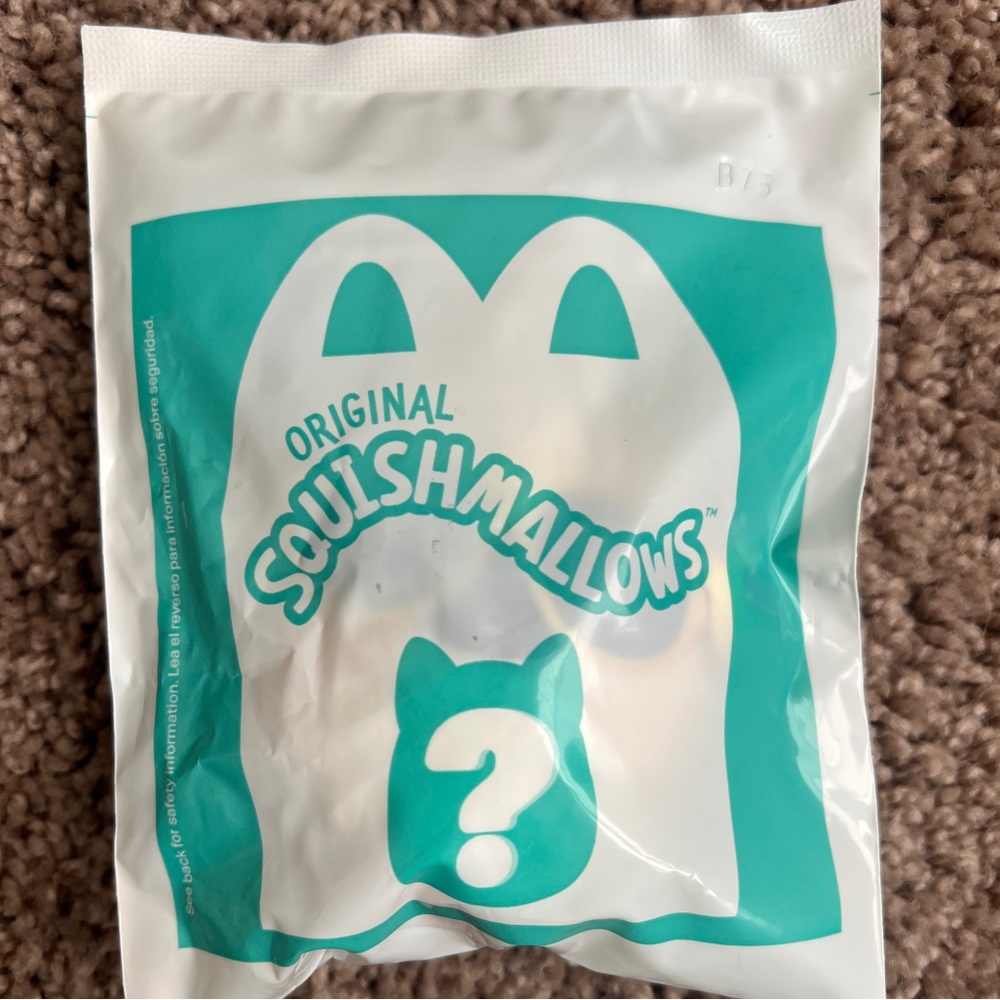 Unopened Happy Meal Squishmallow- Prince
